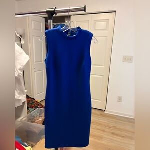 Calvin Klein Royal Blue Midi Dress